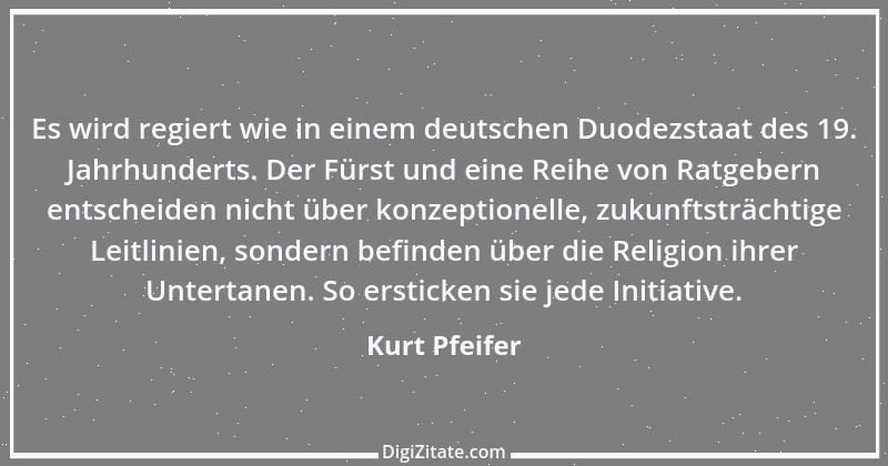 Zitat von Kurt Pfeifer 6