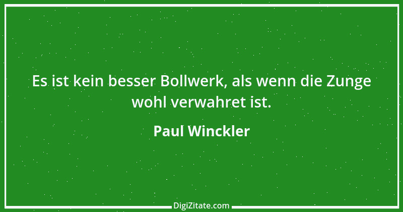 Zitat von Paul Winckler 19