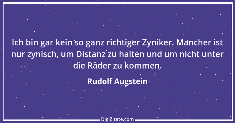 Zitat von Rudolf Augstein 13