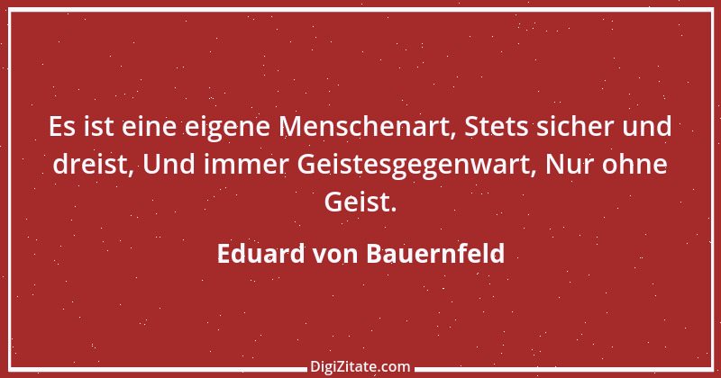 Zitat von Eduard von Bauernfeld 3