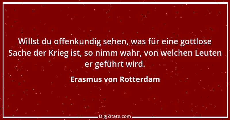 Zitat von Erasmus von Rotterdam 43