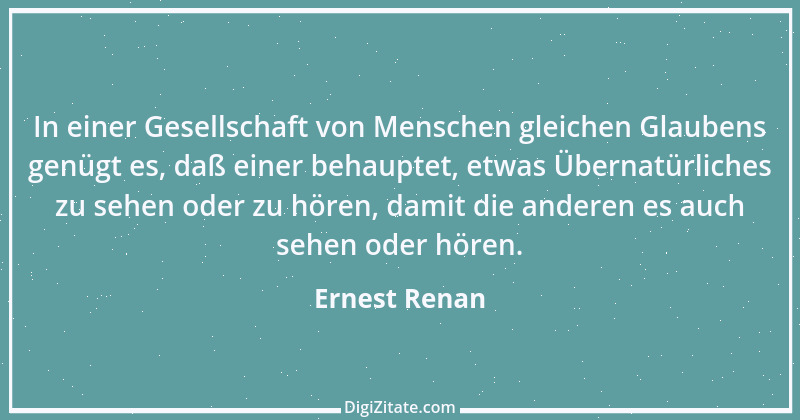 Zitat von Ernest Renan 18