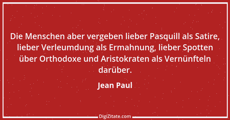 Zitat von Jean Paul 538