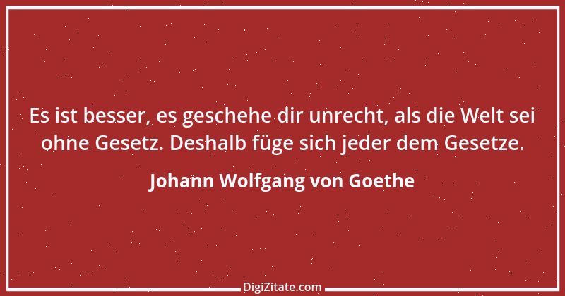 Zitat von Johann Wolfgang von Goethe 393