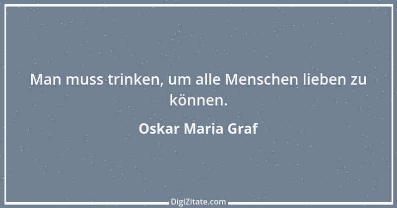 Zitat von Oskar Maria Graf 4