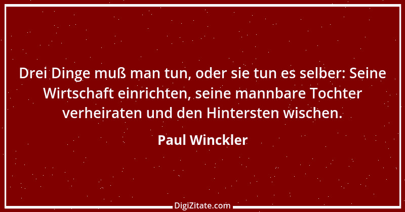 Zitat von Paul Winckler 20