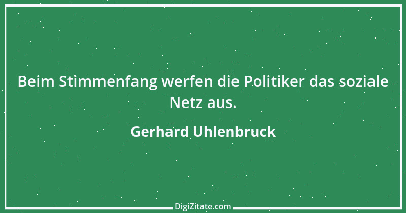 Zitat von Gerhard Uhlenbruck 214