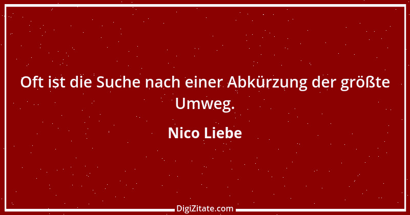 Zitat von Nico Liebe 4