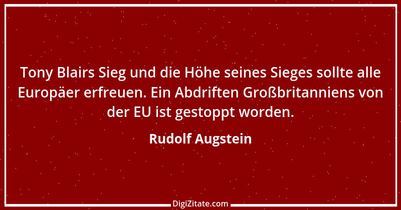 Zitat von Rudolf Augstein 15