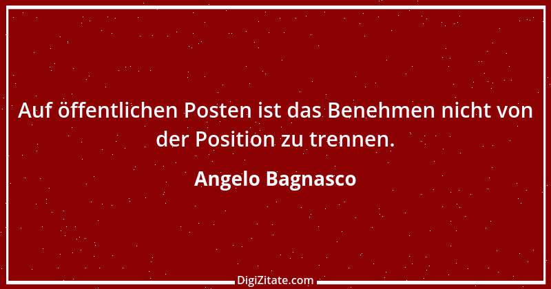 Zitat von Angelo Bagnasco 1