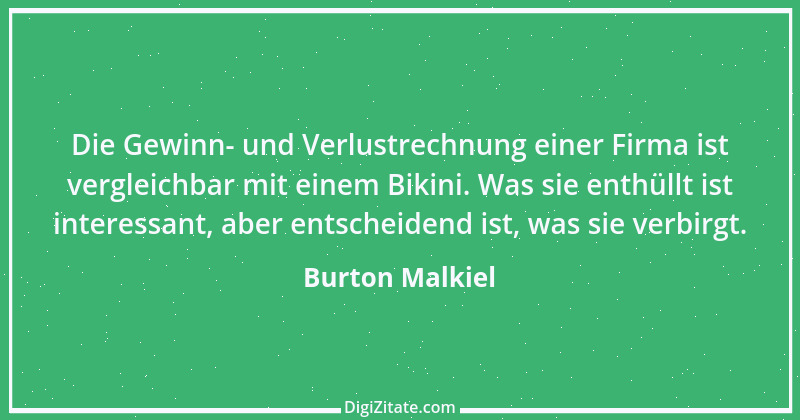 Zitat von Burton Malkiel 1