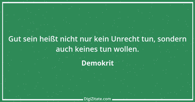 Zitat von Demokrit 99