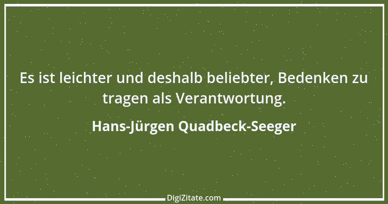 Zitat von Hans-Jürgen Quadbeck-Seeger 23