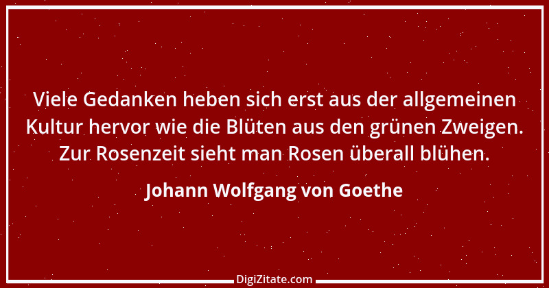 Zitat von Johann Wolfgang von Goethe 1395