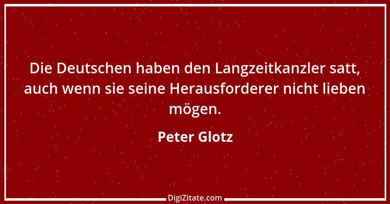 Zitat von Peter Glotz 15