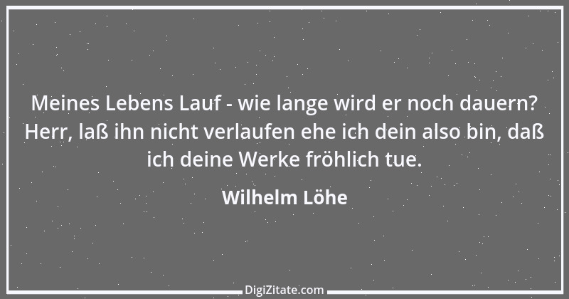 Zitat von Wilhelm Löhe 2