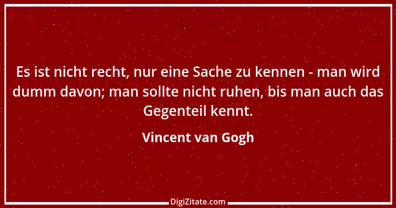 Zitat von Vincent van Gogh 66