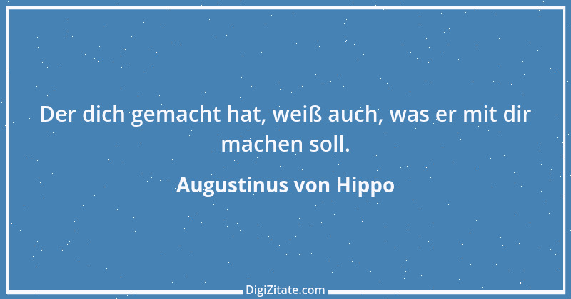 Zitat von Augustinus von Hippo 70