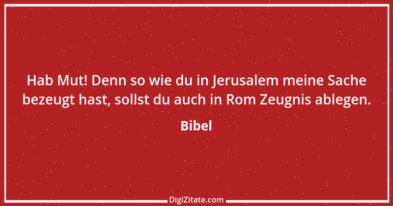 Zitat von Bibel 2431