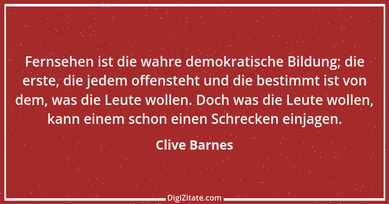 Zitat von Clive Barnes 1