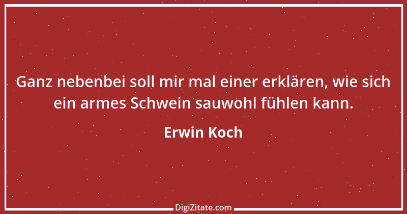 Zitat von Erwin Koch 527