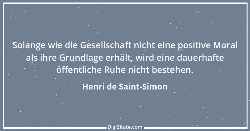 Zitat von Henri de Saint-Simon 3