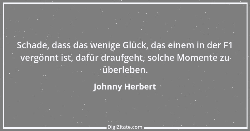 Zitat von Johnny Herbert 5