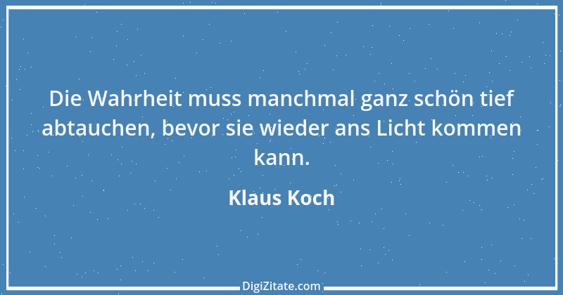 Zitat von Klaus Koch 54