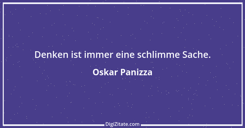 Zitat von Oskar Panizza 1