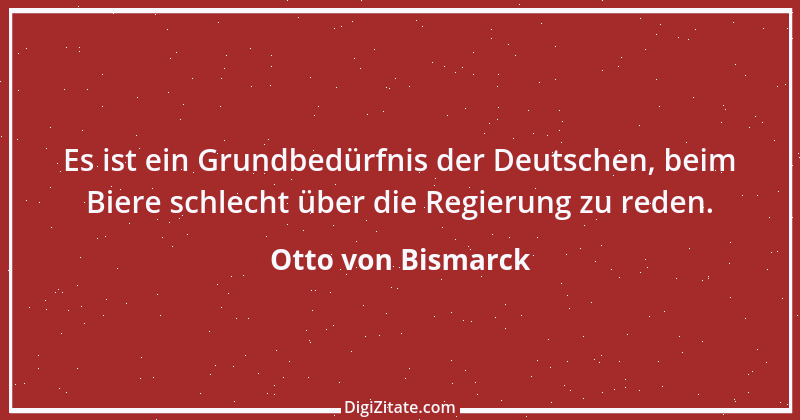 Zitat von Otto von Bismarck 94