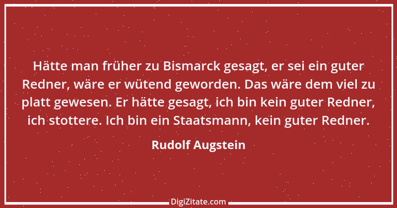 Zitat von Rudolf Augstein 17