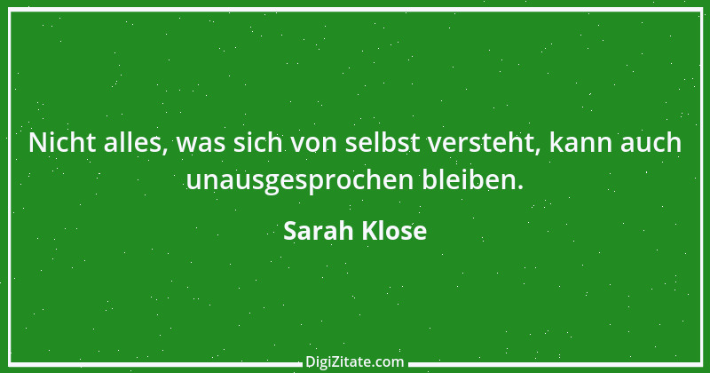 Zitat von Sarah Klose 32