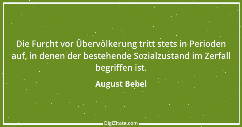 Zitat von August Bebel 39