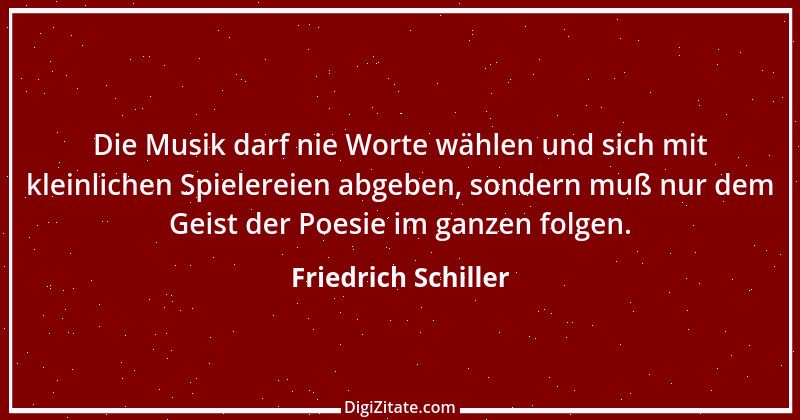 Zitat von Friedrich Schiller 1914