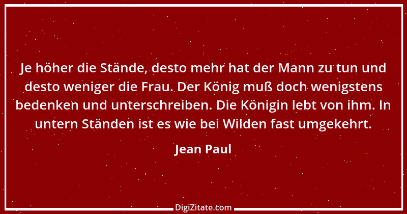 Zitat von Jean Paul 542