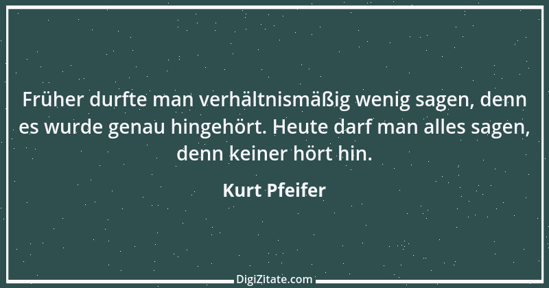 Zitat von Kurt Pfeifer 11