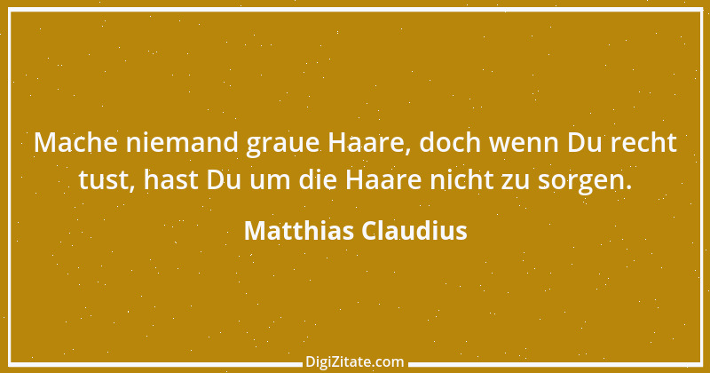 Zitat von Matthias Claudius 95