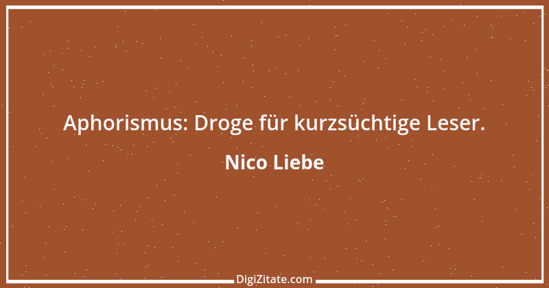 Zitat von Nico Liebe 7