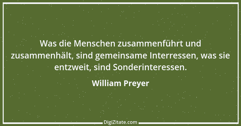 Zitat von William Preyer 3