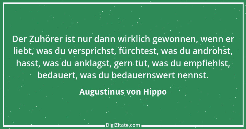 Zitat von Augustinus von Hippo 72