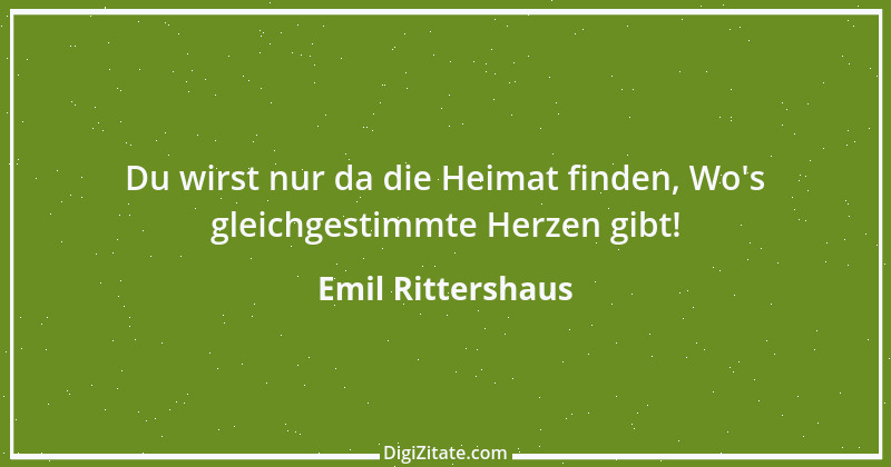 Zitat von Emil Rittershaus 8