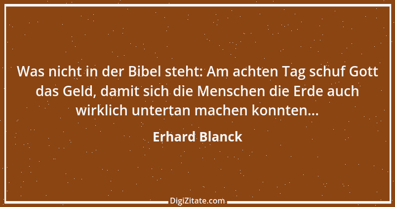 Zitat von Erhard Blanck 953