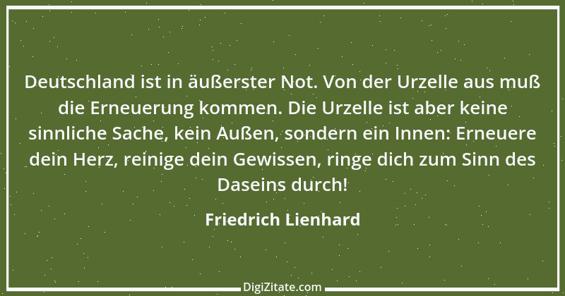 Zitat von Friedrich Lienhard 15