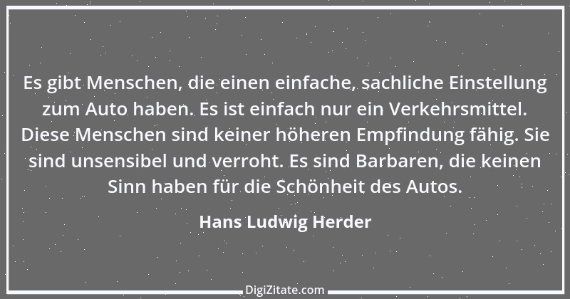 Zitat von Hans Ludwig Herder 3