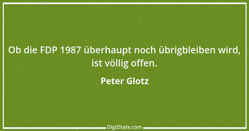 Zitat von Peter Glotz 18