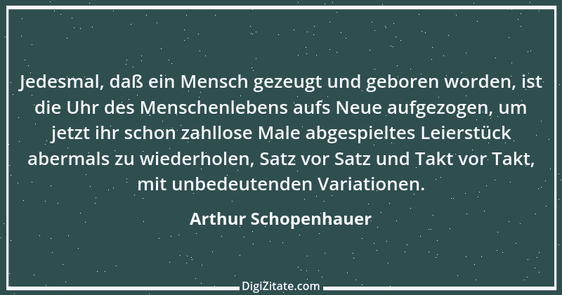 Zitat von Arthur Schopenhauer 265