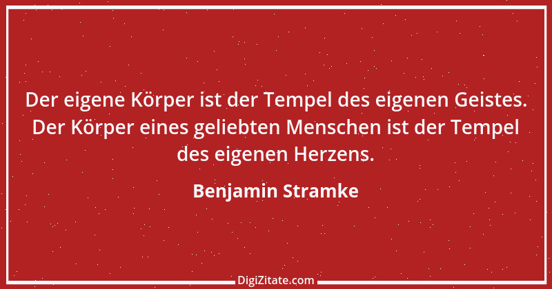 Zitat von Benjamin Stramke 63