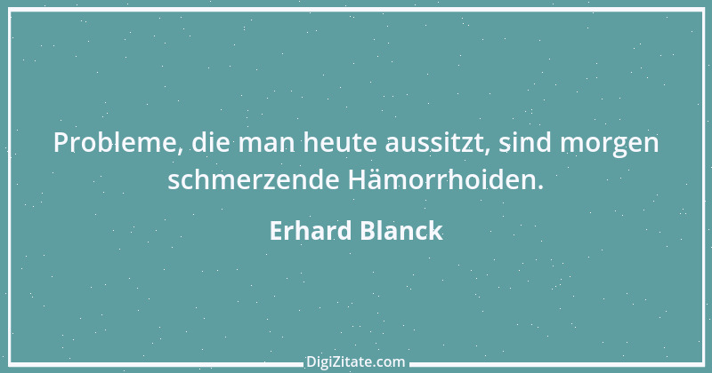 Zitat von Erhard Blanck 1954