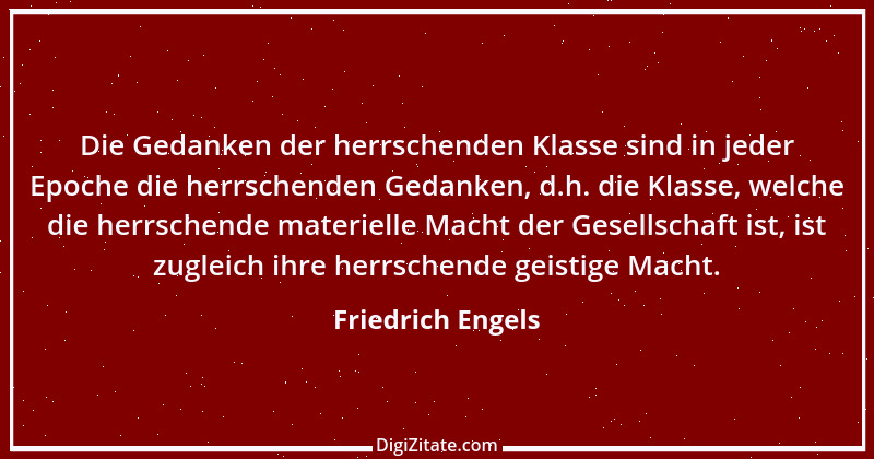 Zitat von Friedrich Engels 47