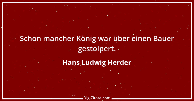 Zitat von Hans Ludwig Herder 4